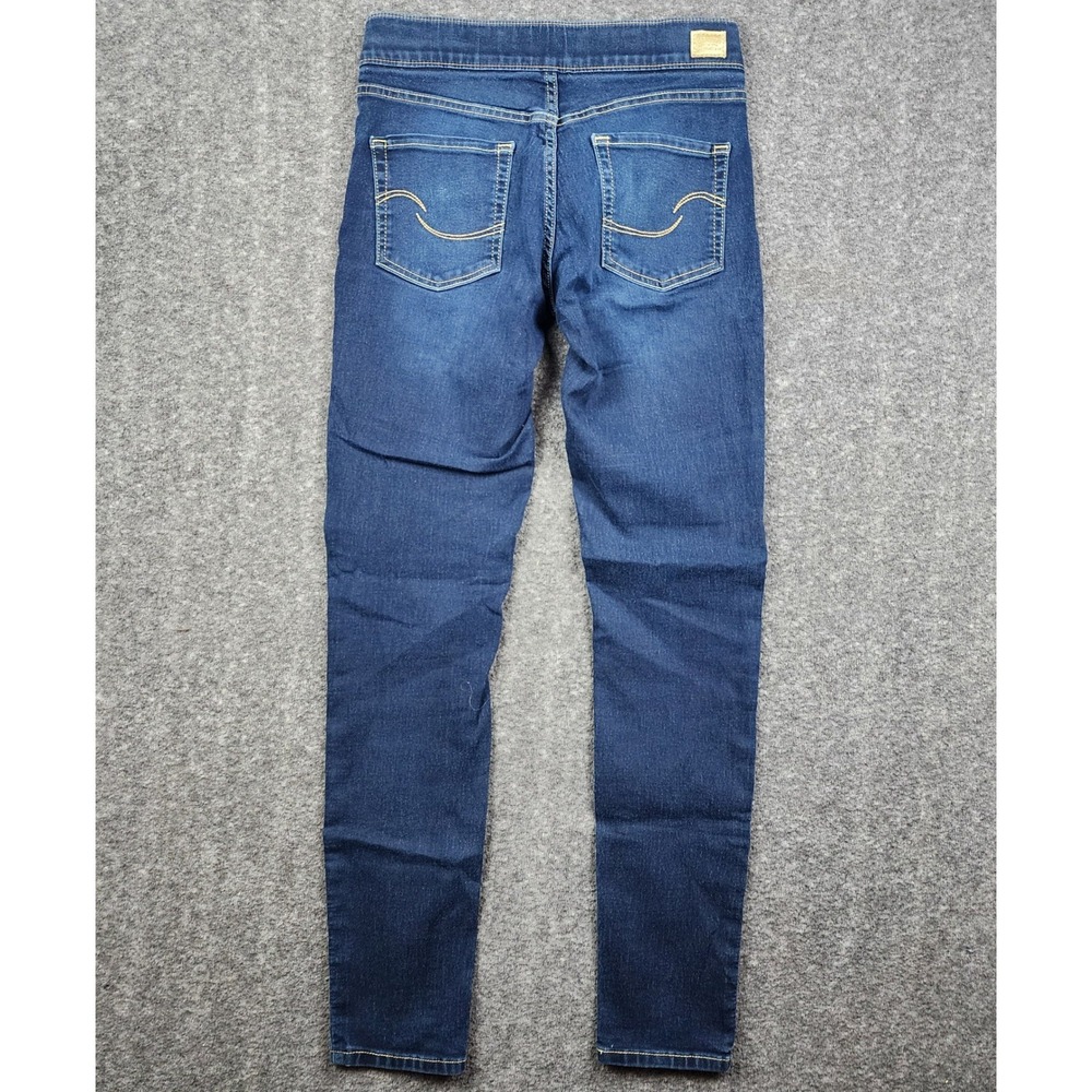 Signature Levi‎ Strauss Pull-On Skinny Jeans Womens 4L W27 L32 Totally Shaping - Picture 2 of 7